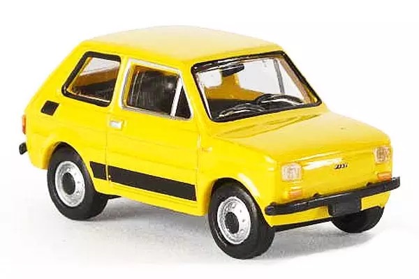 DIVERS SI61 3 FIAT 126 jaune 