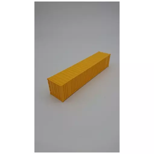 Container 40', jaune - SAI 8909 - HO 1/87