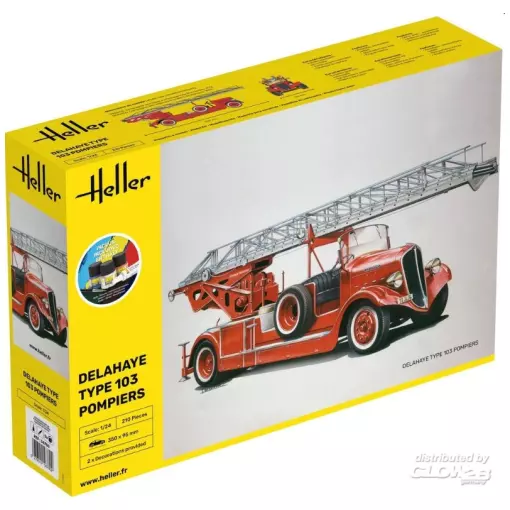 Delahaye Type 103 Pompiers - HELLER 56780 - 1/24