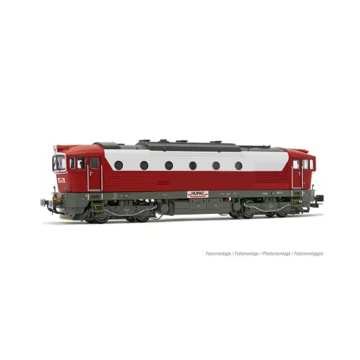 Locomotive diesel D753.7 "HUPAC" - Rivarossi HR2929S - HO 1/87 - Privée - EP V-VI - DCC Son