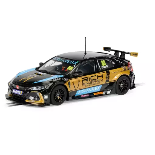 Analoge Honda Civic FK8 Type R BTCC 2022 BTC Racing Josh Cook - SCALEXTRIC 4409 - 1/32 - Super Slot