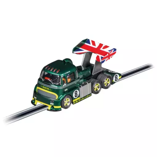 Racetruck Cabover "British Racing Green, No.8" - Carrera Digital 132 31093 - I 1/32 - Digital