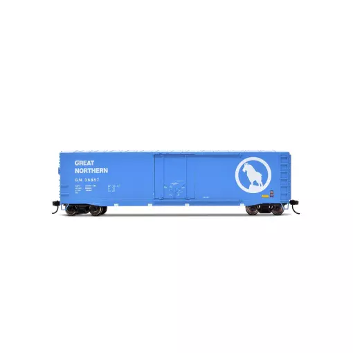 Wagon couvert "Great Northern" 36904  - Rivarossi HR6634D - HO 1/87 - Privée - EP III