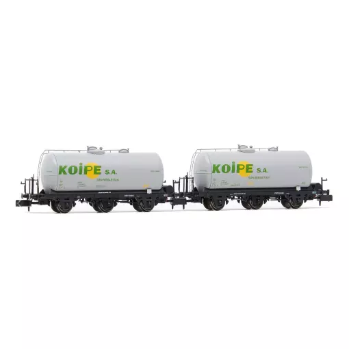 Coffret de 2 wagons citerne "Koipe" - Arnold HN6611 - N 1/160 - RENFE - EP IV