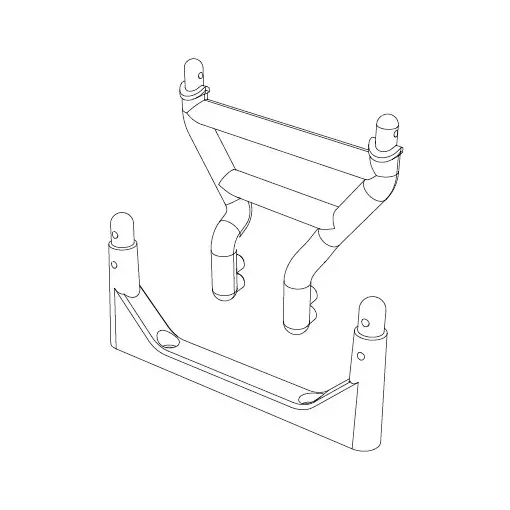 Juego de soportes de carrocería para Hyper Go 14302 - MJX 14281 - 1/14