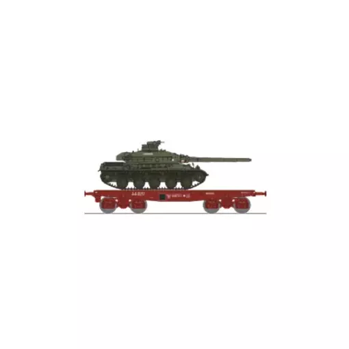 Ketelwagen SSym46 + tank amx-30 "Languedoc" 1DB 6RD - Ree Modèles WBA031 - HO 1/87 - SNCF - Ep IV - 2R