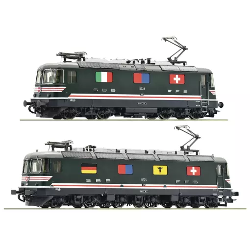 Locomotive électrique Re 10/10 Roco 71414 - HO : 1/87 - CFF - EP IV