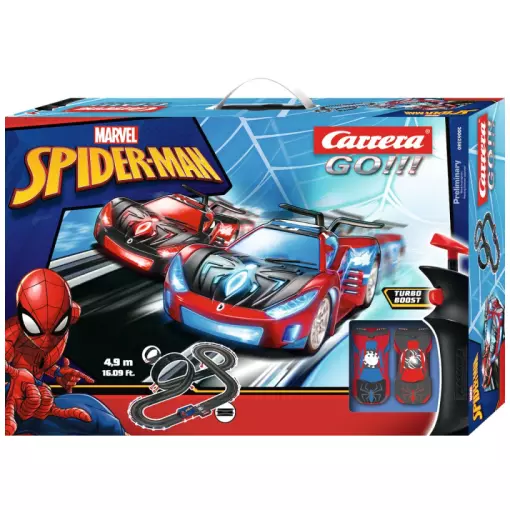 Coffret Spider Racing - Carrera GO!!! 62580 - O 1/43 - Analogique