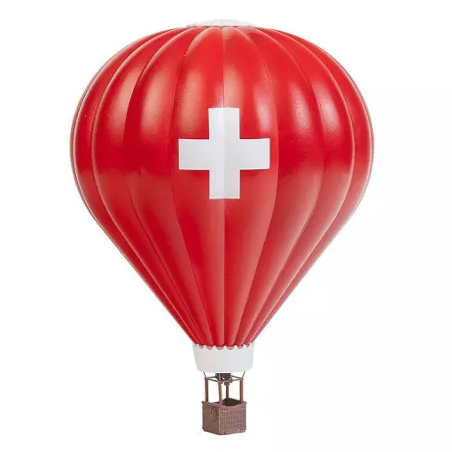 Hot-air balloon with Swiss symbol HO 1/87