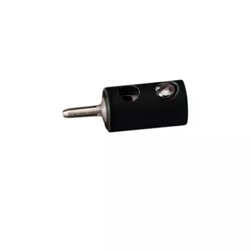 10 conectores de 2,5 mm - Brawa 3058 - Negro