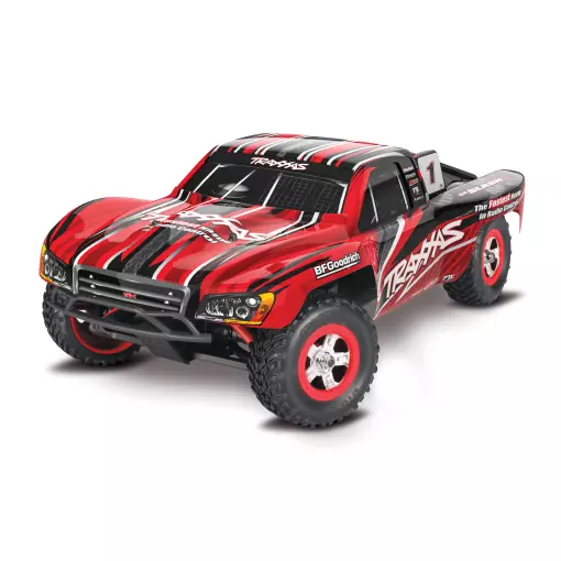 Curso corto Slash 4X4 - Traxxas 70054-8-RED - 1/16