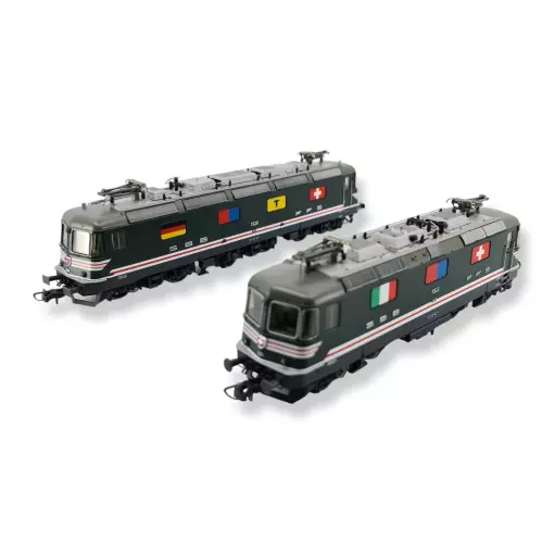 Re 10/10 locomotoras eléctricas de doble tracción - ROCO 71415 - HO 1/87