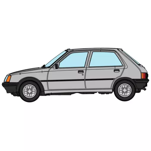 Peugeot 205 GE - gris métal - HO - REE CB148