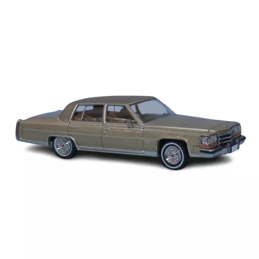 Cadillac Fleetwood Brougham - Beige Métallisé - PCX 870451 - HO 1/87 