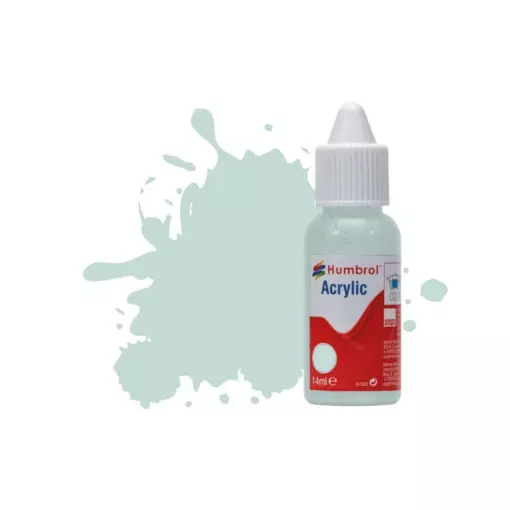 Peinture acrylique n°65 - couleur bleue avion MAT HUMBROL DB0065 - 14 mL