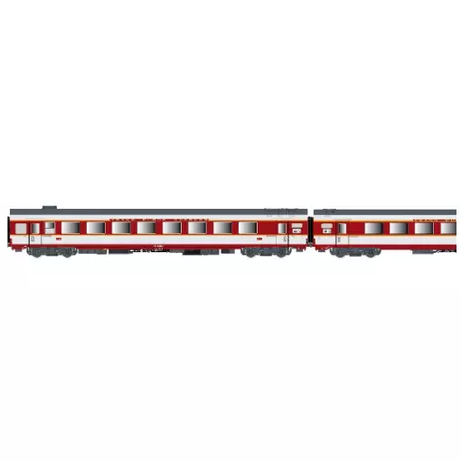 Set di 3 carrozze passeggeri ad alto comfort "Capitole" A3rtux + A8tu + A8u - LS Models 40082AC - HO 1/87 - SNCF - Ep IV - 3R