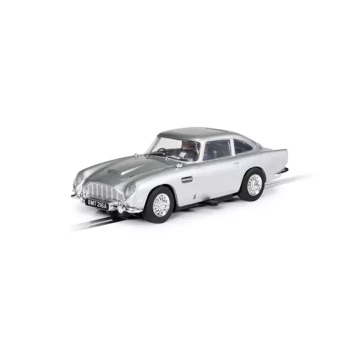 Voiture Analogique - James Bond Aston Martin DB5 - Goldfinger - Scalextric CH4436 - Super Slot - Echelle I 1/32