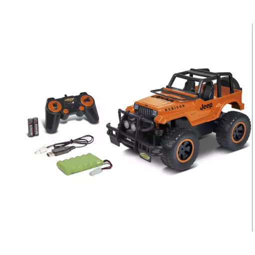 Jeep Wrangler 2.4G 100% RTR naranja - Carson 500404270 - 1/12