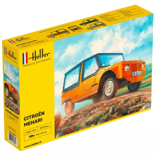 Citroën Mehari (versione 1) - Heller 80760 - 1/24