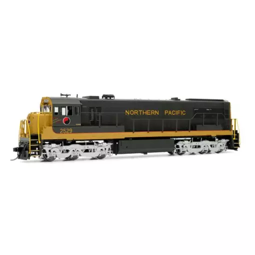 Locomotive diesel U25c 2529 - Rivarossi HR2886 - HO 1/87 - Northern Pacific - Ep IIIb - Analogique - 2R