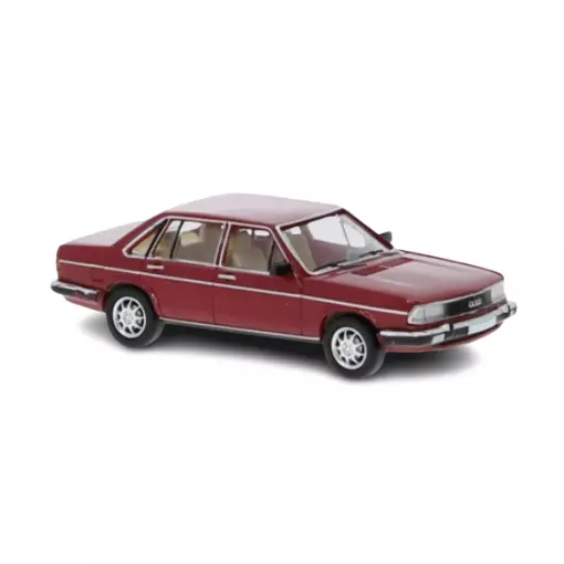 Audi 100 C2 | rouge foncé | 1979 | PCX 870067 | HO 1/87