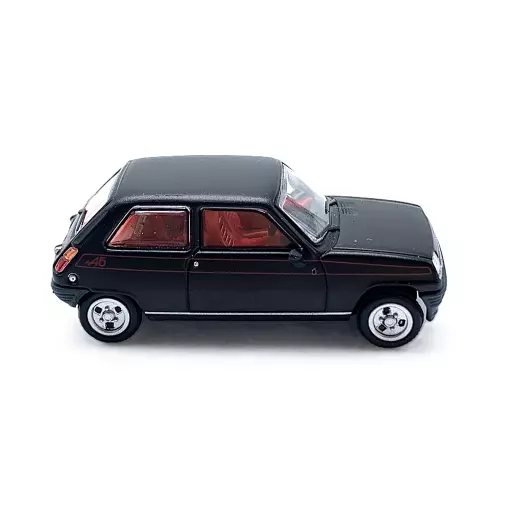 Voiture Renault R5 Alpine Phase 2 - REE MODELES CB162 - HO 1/87 - Noire