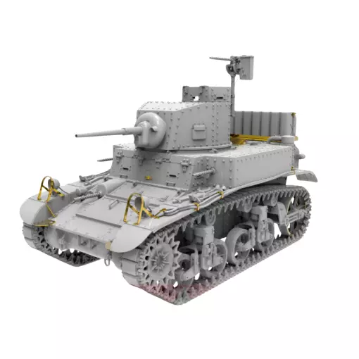 M3 Stuart Lichte Tank - Miniart 550049005 - 1/35 - Militair model