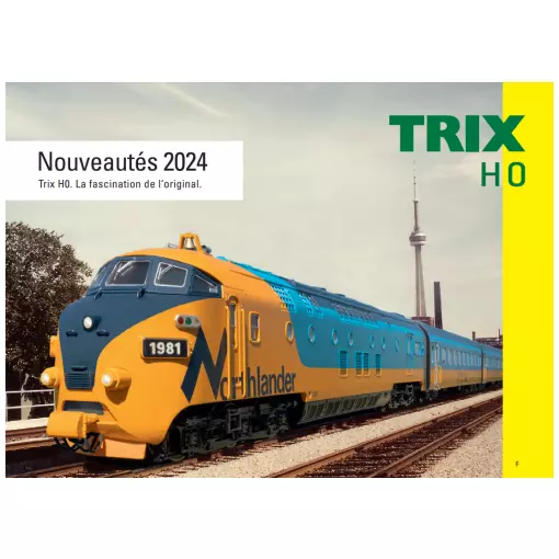 Nieuwe 2024 folders - Trix TR-DEP-2024 - 72 pagina's - Frans
