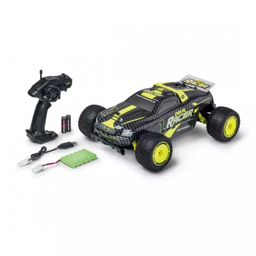 Auto radiocomandata Devil Racer - Carson 500404244 - 1/10 - Giallo - 2.4GHz 100% RTR