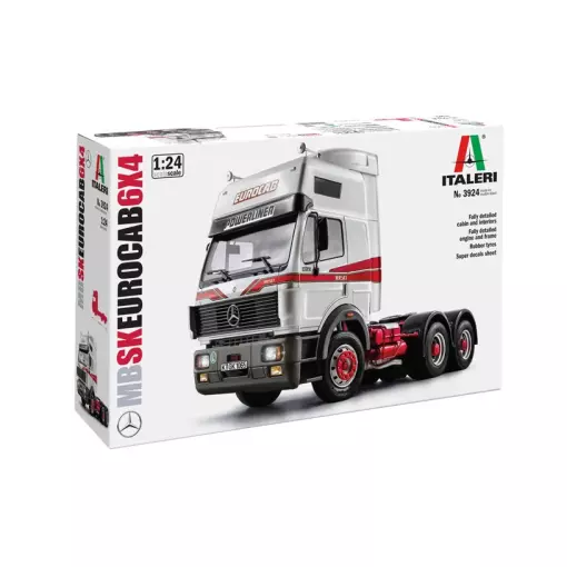 Mercedes Benz SK Eurocab 6x4 - Italeri 3924 - 1/24