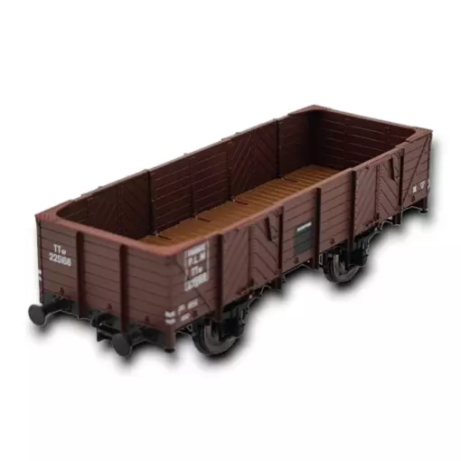 Wagon tombereau 4 portes du PLM HO 1/87e