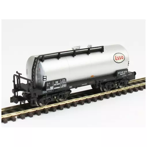 Wagon Citerne "ESSO" - MiniTrix 15420-09 - N :1/160 - DB - EP III