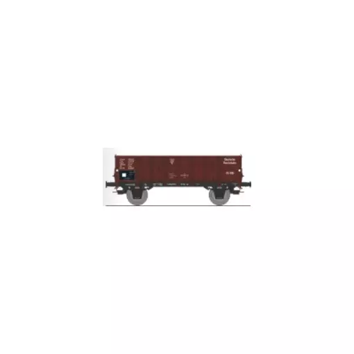 Offener Güterwagen Ludwigshafen Metallkasten N°35 016 Om - Ree Modelle WB929 - HO 1/87 - DR - Ep III - 2R