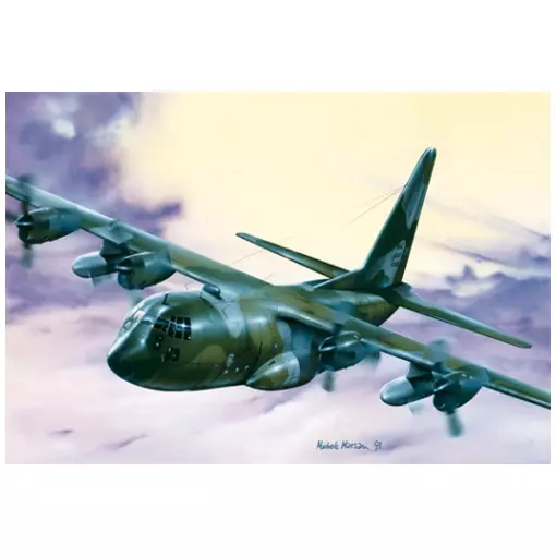 Avion C-130E/H Hercules - ITALERI I015 - 1/72