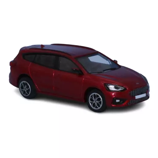 Ford Focus MK IV break ST Line , rouge foncé métallisé - PCX87 0377 - HO 1/87