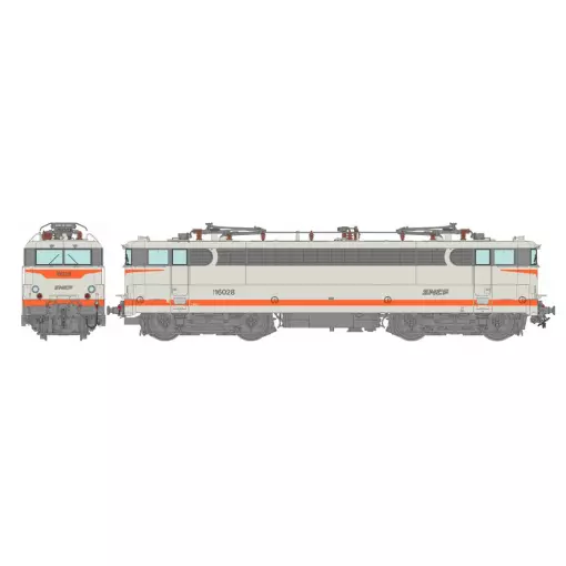 Locomotiva elettrica BB 16028 - ACC SON - REE Models MB207SAC - HO - SNCF - EP V