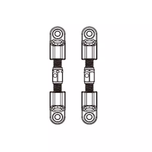 Tie rods (x2) for Hyper Go - MJX 16431