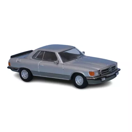 Mercedes Benz SLC ( C107 ), gris argent, 1971 - PCX87 870479 - HO 1/87