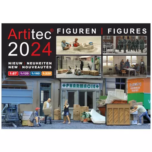 Catalogues nouveautés 2024 - Figurines - ARTITEC AR-DEPFIGURINES-2024 - 12 pages