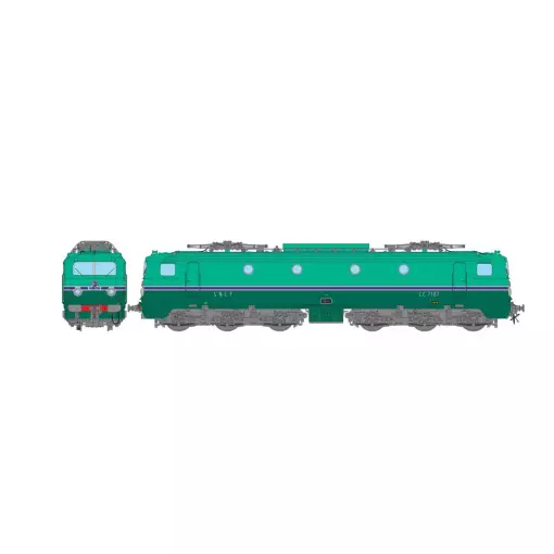 CC 7107 electric locomotive - ACC SON - REE Models MB193SAC - HO - SNCF - EP III - IV