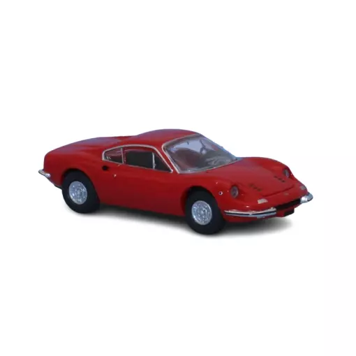 Ferrari Dino 246 GT, rot-orange, 1969 - PCX87 0632 - HO 1/877