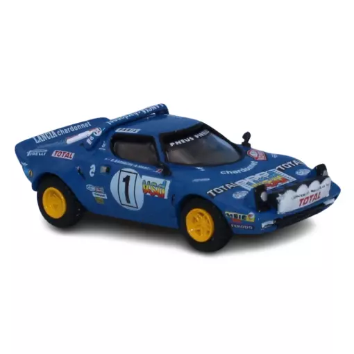 Lancia Stratos HF, No.1, Rallye Monte Carlo 1980 ( Bernard Darniche - Alain Mahé ) - Brekina 29658 - HO 1/87