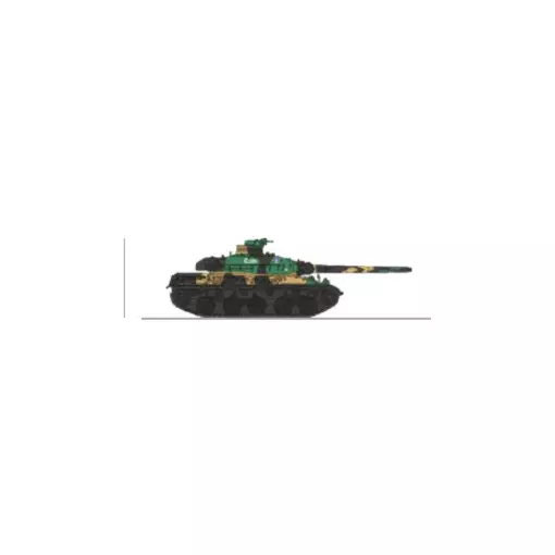 Tanque Amx-30 "CLERC" 1DB 1RC en posición carretera 3 tonos - Ree Modèles AB025 - HO 1/87