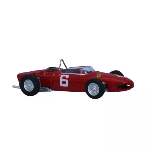 Ferrari 156 F1, rouge, n°6, Richie Ginther, Grand Prix d'Italie 1961 - Brekina 22993 - HO 1/87