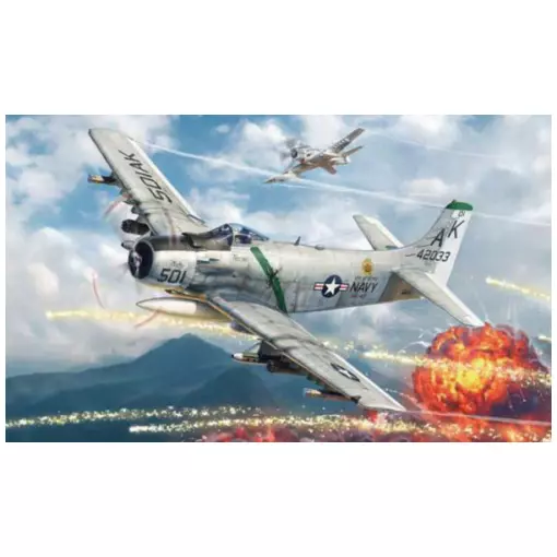 Avion A-1H Skyraider - ITALERI I2788 - 1/48 - 1945