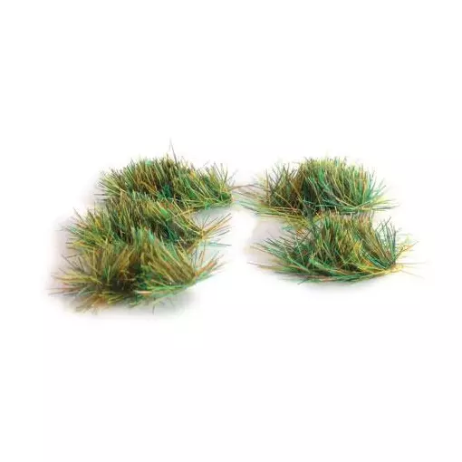 Lot de 5 touffes d'herbes assorties - Peco SG50 - Échelle universelle