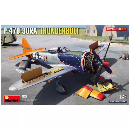 Jachtvliegtuig Republiek P-47 Thunderbolt - Miniart 48029 - 1/48