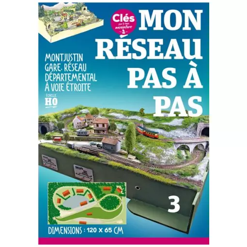 Claves para el tren en miniatura 13 a 18 - Mi red paso a paso - Réseau Montjustin Gare - LR PRESSE CLESMONTJUST