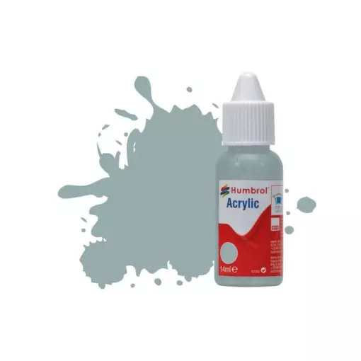 Peinture acrylique n°248 - couleur Bleu ciel MAT HUMBROL DB0248 - 14 mL