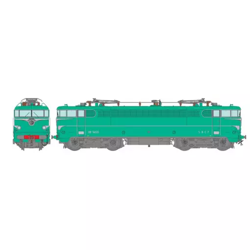 Elektrische Lokomotive BB 16020 - ACC SON - REE Modelle MB206SAC - HO - SNCF - EP IV